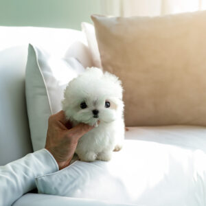 Discover adorable Maltese puppie for sale. Healthy, purebred